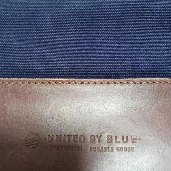 United By Blue Heavy Canvas Leather Bag - Picture 2 of 7